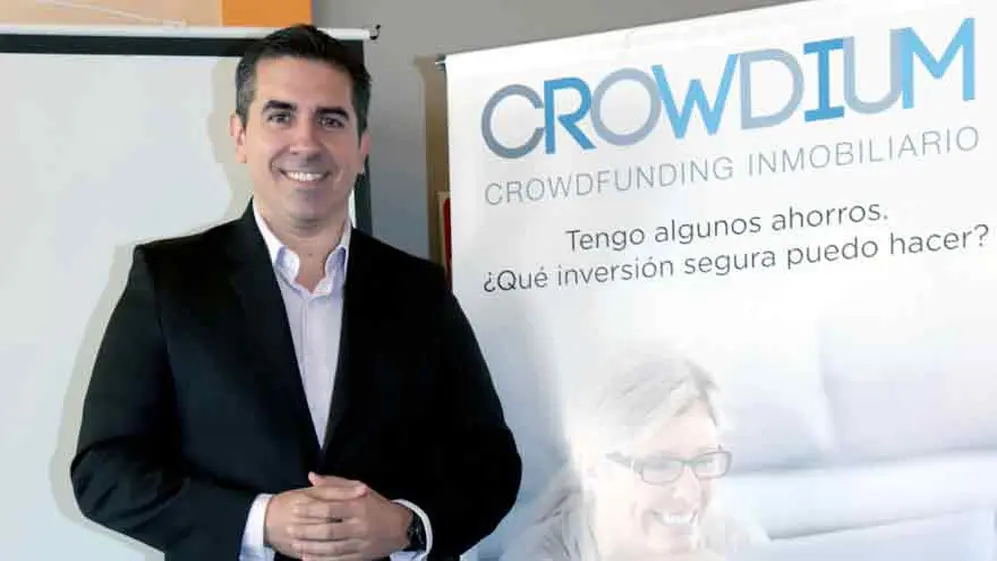 Damián Lopo, CEO de Crowdium.