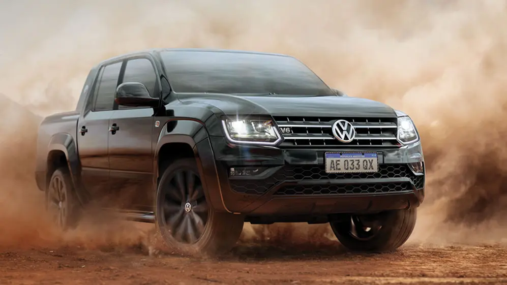 Volkswagen Amarok, otra de las más vendidas.