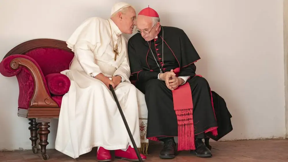 El film hace foco sobre la relación entre Ratzinger y Bergoglio.