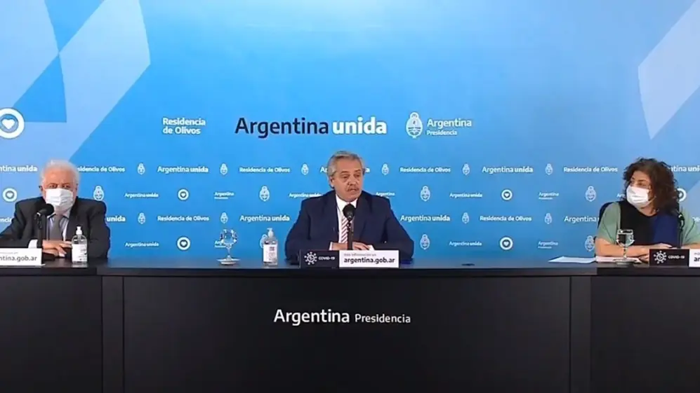 El Presidente anunció oficialmente que Argentina fabricará la vacuna