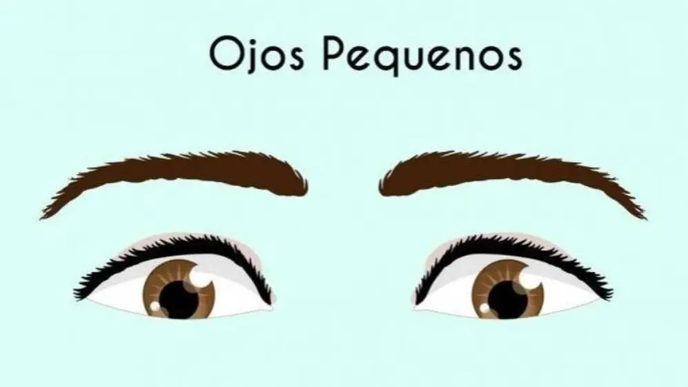 6. Ojos pequeños
