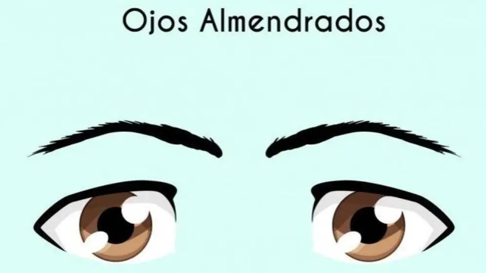 1. Ojos almendrados