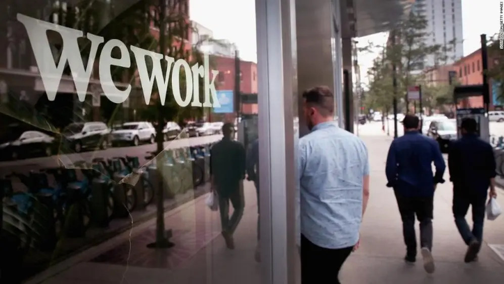 Wework fue una de las compañías que redujo fuertemente la ocupación de oficinas.