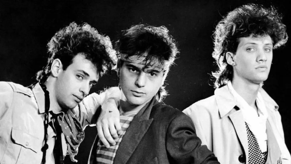 Gustavo Cerati junto a Zeta Bossio y Charly Alberti