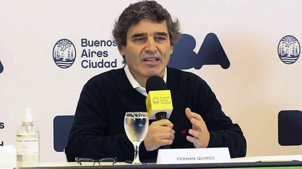 Fernán Quirós explicó que la curva de contagios no està