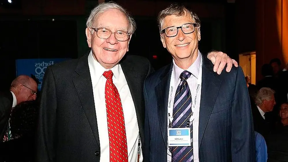 Bill Gates, amigo personal de Warren Buffet.