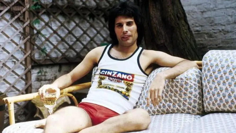 Freddie Mercury en su juventud