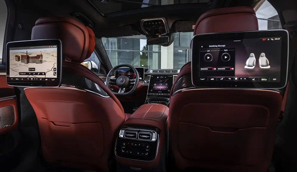 Mercedes Benz apuesta a la tecnología desde todos los ángulos.