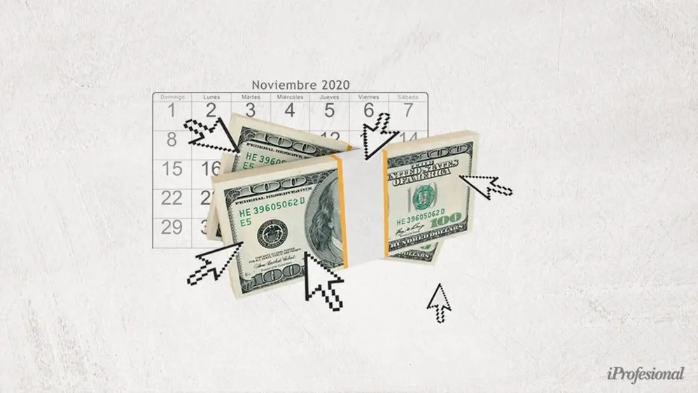 En diciembre cayó la demanda de dólar ahorro en comparación con noviembre