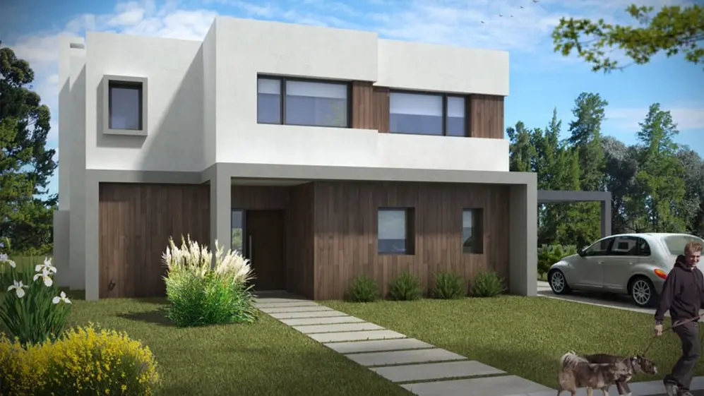 Cuánto cuesta construir una casa hoy en un country o barrio privado