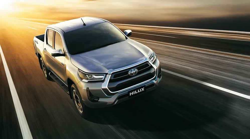 Toyota Hilux, la más vendida del mercado total.