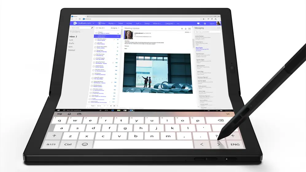 ThinkPad X1 Fold: ideal para trabajar, comunicarse y divertirse.