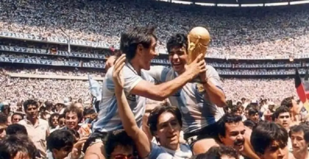 En la concentración y durante el mundial del 86, Pasculli y Diego compartían la habitación