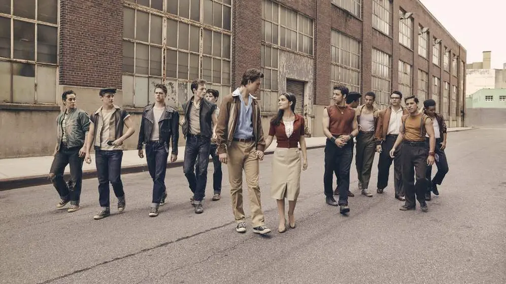 Esta es una de las primeras imágenes de West Side Story