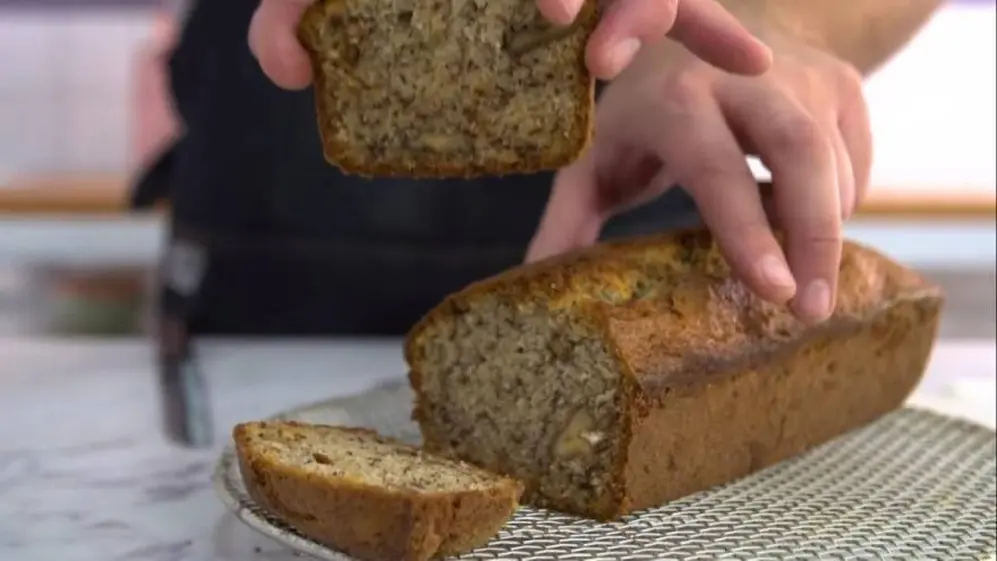 El budín de banana es un clásico