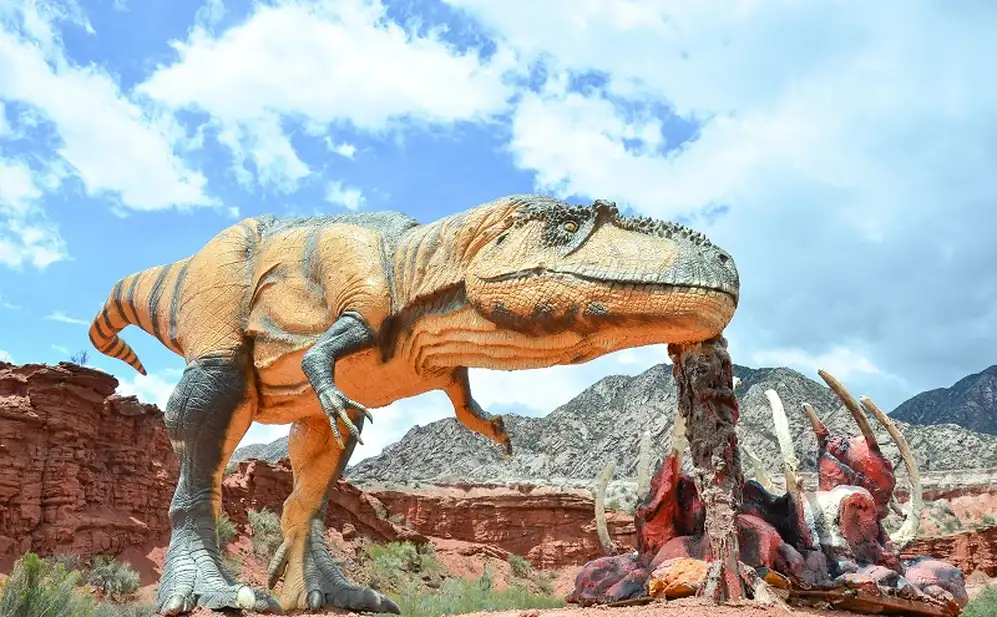 Los dinosaurios, otro atractivo turístico