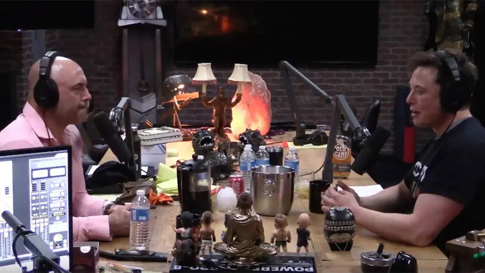 Elon Musk habló con Joe Rogan, uno de los entrevistadores más reconocidos de los Estados Unidos.