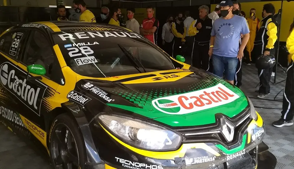El Renault Team listo para salir a las pistas.