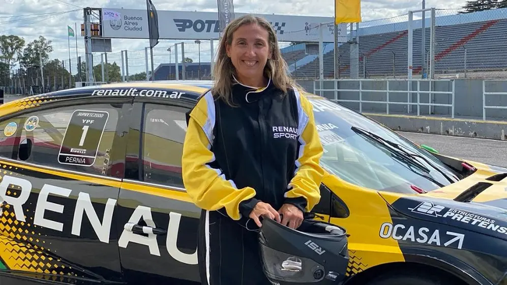 Listos para probar el Renault de competición.