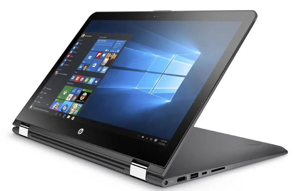 Este modelo de HP es convertible, y cuenta con una pantalla ideal para presentaciones.