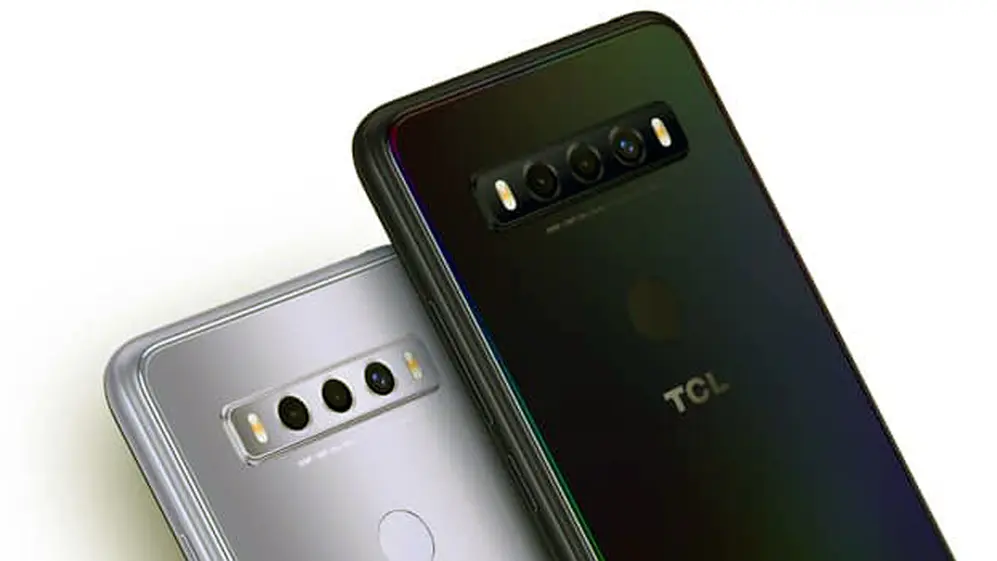 Este teléfono móvil de TCL ofrece dos sistemas biométricos para desbloqueo.