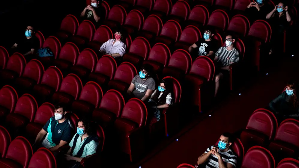 Los complejos de cine tienen habilitado un aforo de sólo el 30 por ciento.