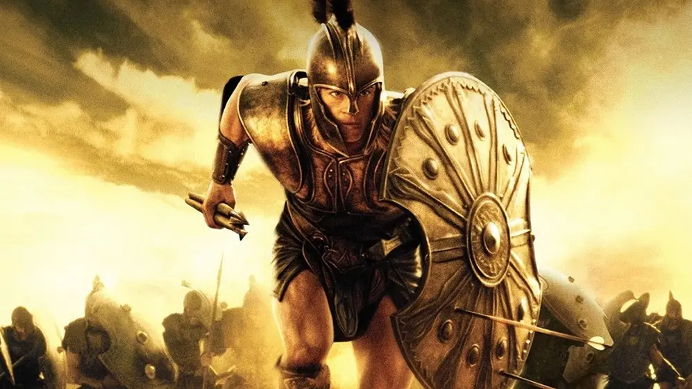 La Guerra de Troya fue recreada en una serie en la actualidad.