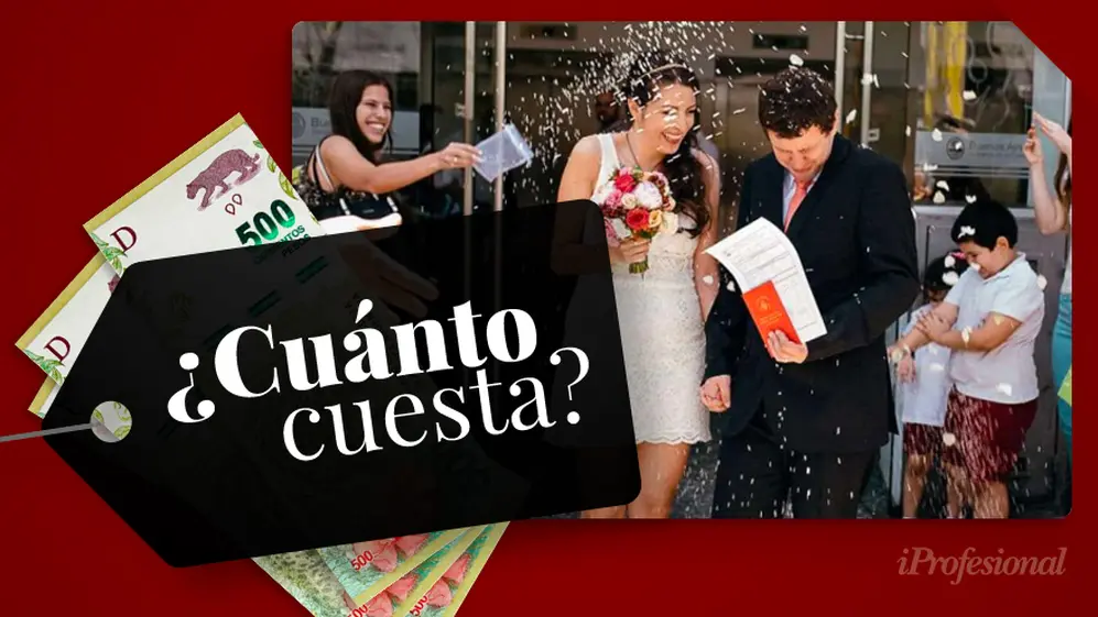 ¿Cuánto cuesta casarse por civil? En la Ciudad de Buenos Aires el trámite puede ser gratuito en un registro civil