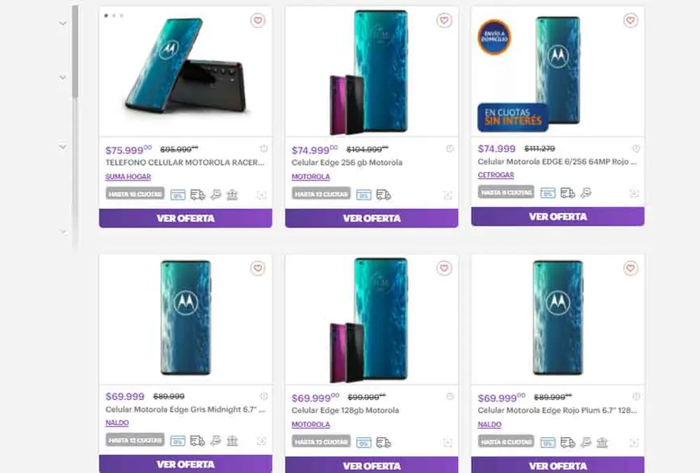 El Motorola Edge está en oferta en el Hot Sale.