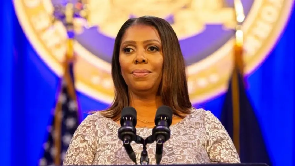 Letitia James, fiscal del caso.