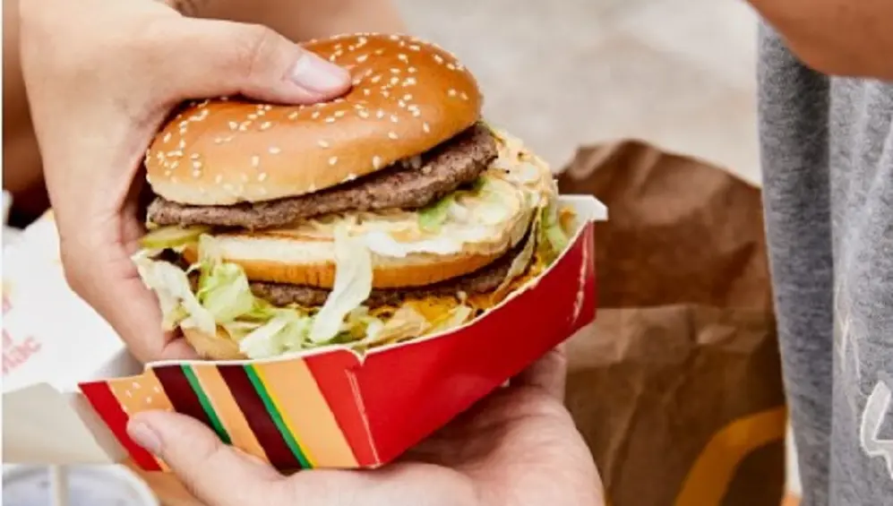 Un Big Mac se vendía en