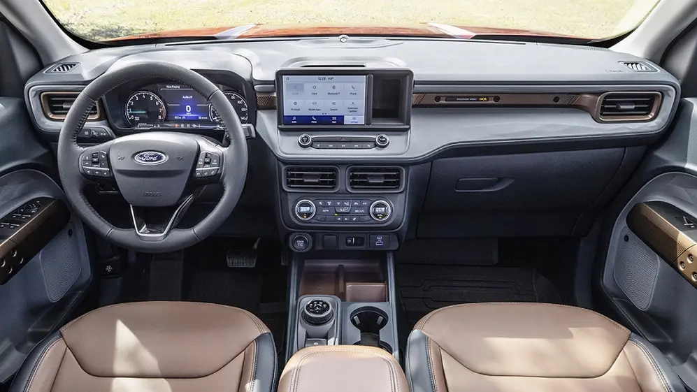 Ford Maverick, así es por dentro.