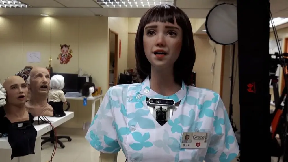 Grace, el robot humanoide.