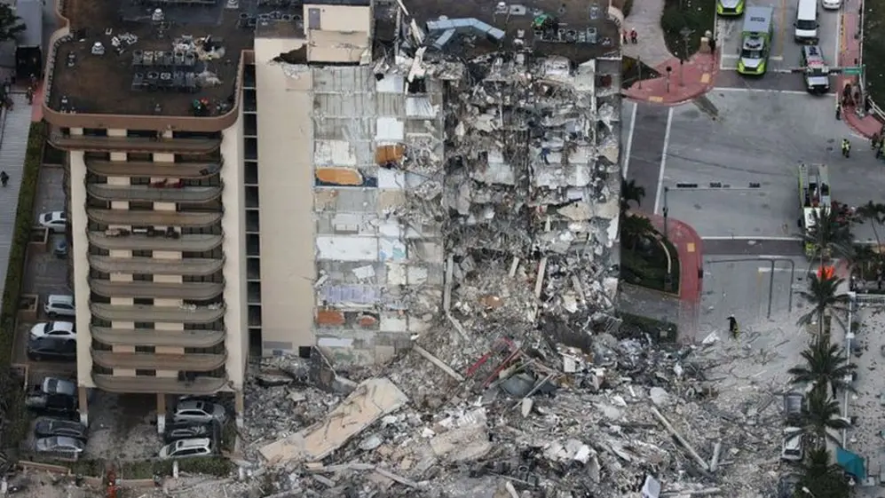 Miami Beach volvió a ser noticia porque en la ciudad de Surfside, ubicada en la misma isla, se desplomó parte del edificio residencial