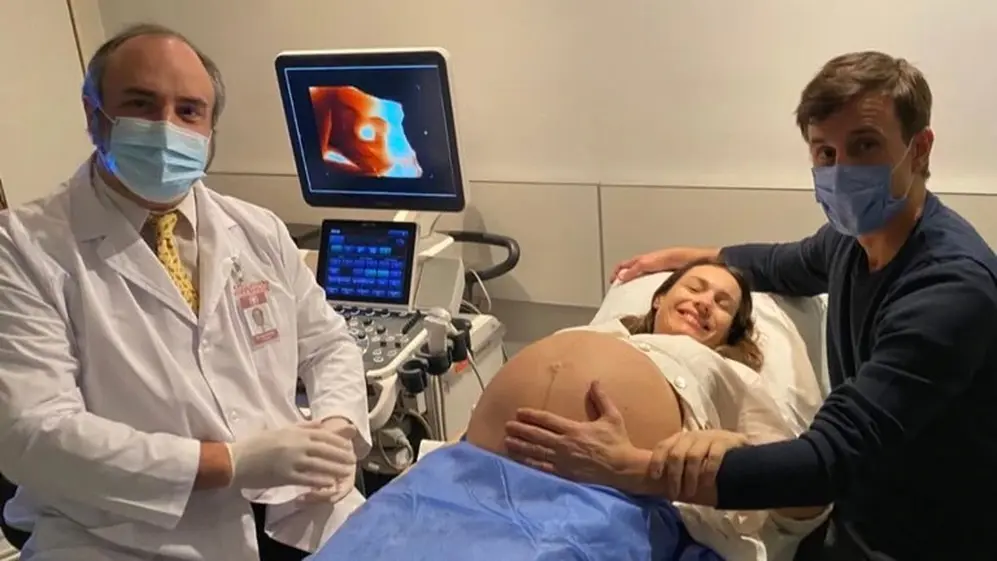 La modelo publicó una foto en redes poco antes de ingresar al quirófano