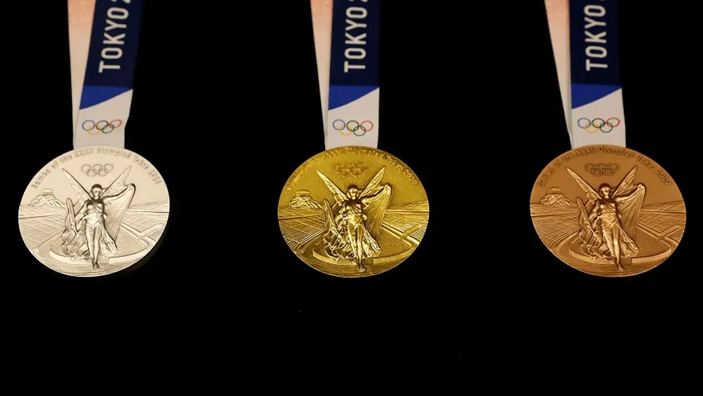 Los ganadores olímpicos solo reciben medallas de oro, plata o bronce