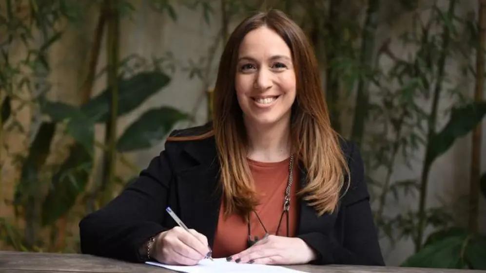 María Eugenia Vidal, en carrera para las Paso 2021.