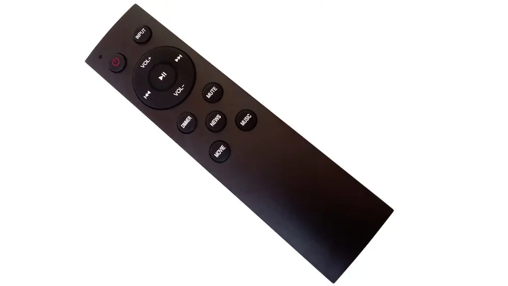 El control remoto de la SB-3510.