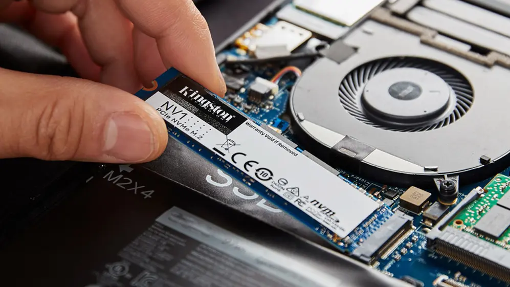 El Kingston NV1 puede instalarse en PCs y notebooks con puerto M.2 NVMe.