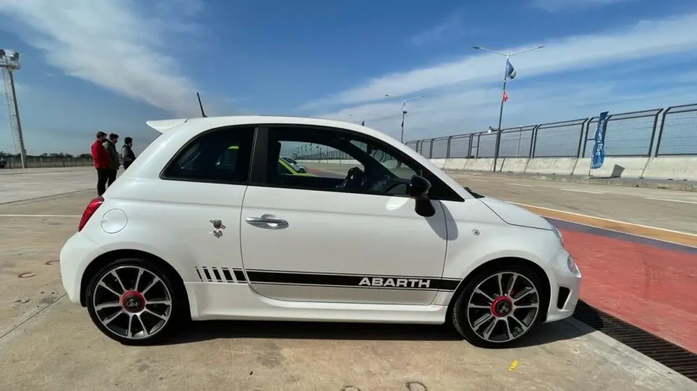 Abarth en el Autódromo de San Nicolás.