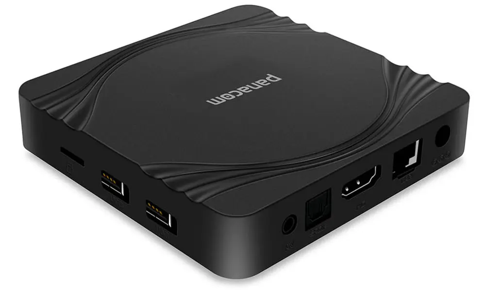 El pequeño TV Box, con buenas opciones de conexión.