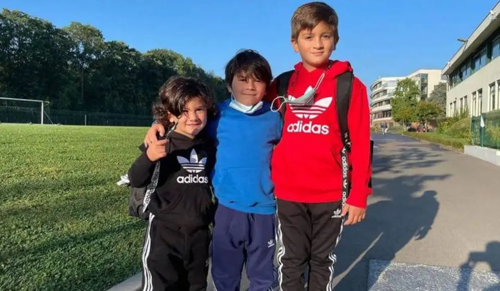 Los hijos de Lionel Messi comenzaron una nueva etapa en un exclusivo colegio parisino