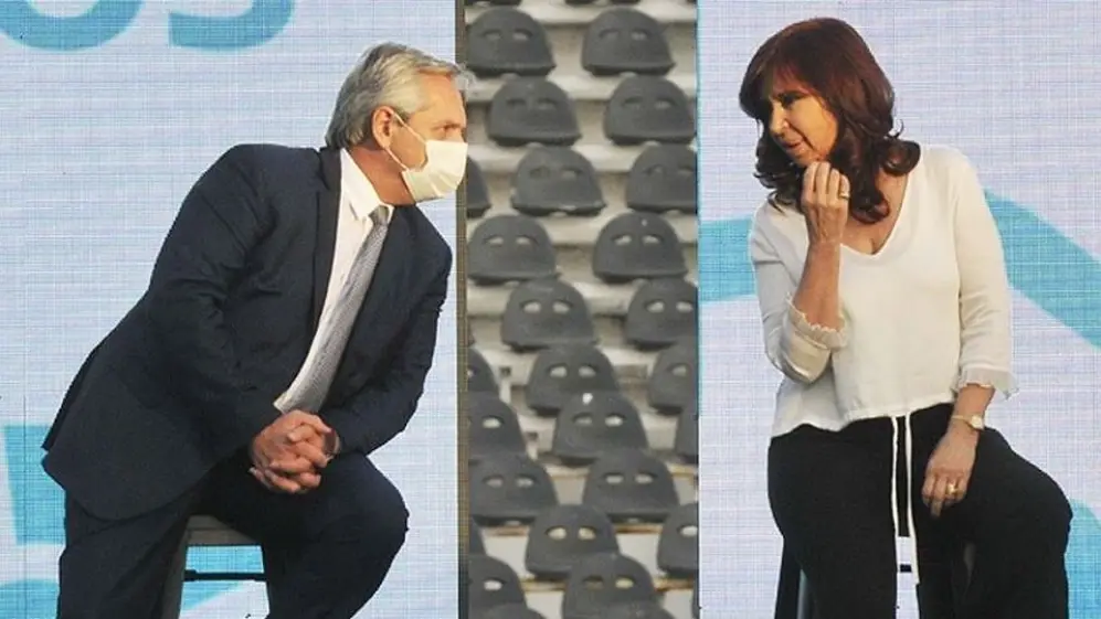 El mercado está a la espera de una definición en el enfrentamiento entre Alberto y Cristina.
