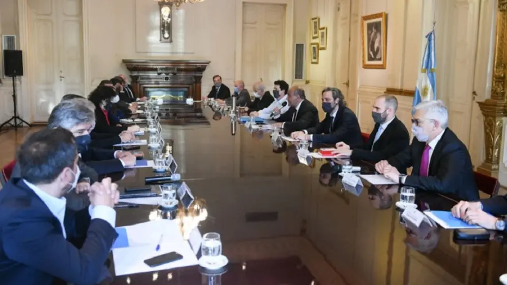 El pasado 22 de septiembre se llevó a cabo la primer reunión de gabinete con Manzur a la cabeza del mismo