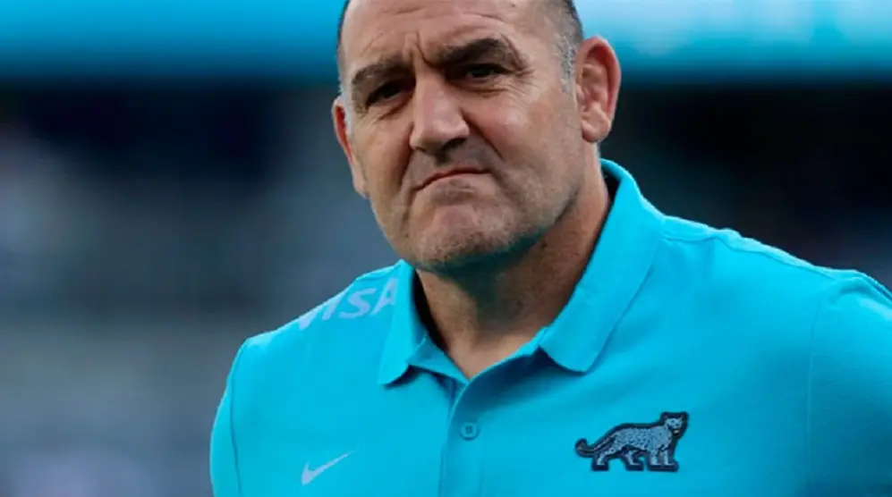 Mario Ledesma, entrenador de Los Pumas