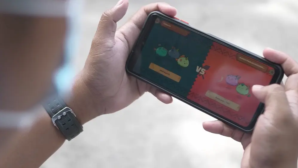 Axie une metaverso y criptomonedas.