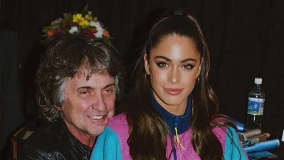 Tini Stoessel junto a su padre, Alejandro Stoessel