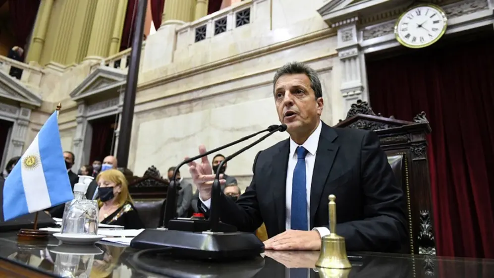Sergio Massa tendrá un papel relevante para asegurar los votos dentro del propio oficialismo.