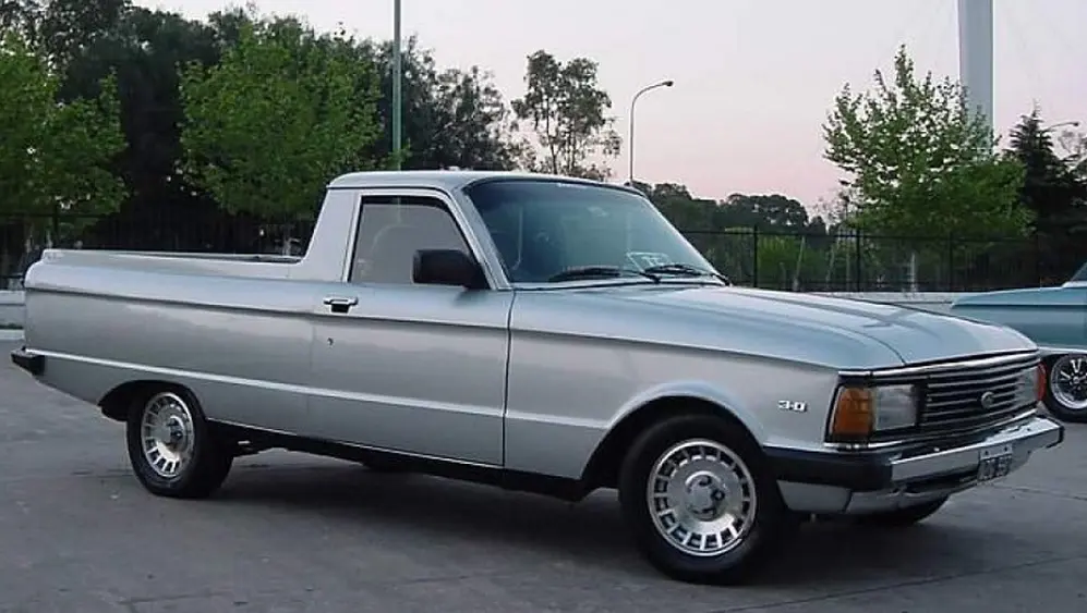 El Ford Falcon en su versión pick up.