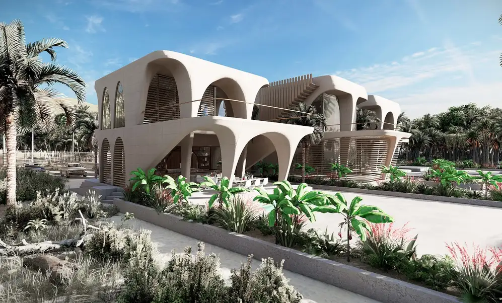 Los proyectos de Delfina incluyen una casa soñada en Buzios, un hotel sustentable en la Rivera Maya o un local comercial ultra fashion en Dubai